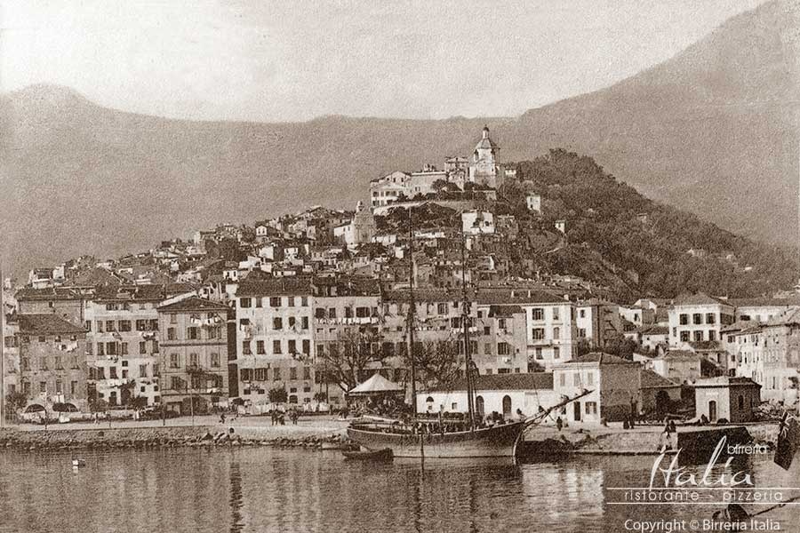 Porto di Sanremo: Port of Sanremo: view from the quay, 1930