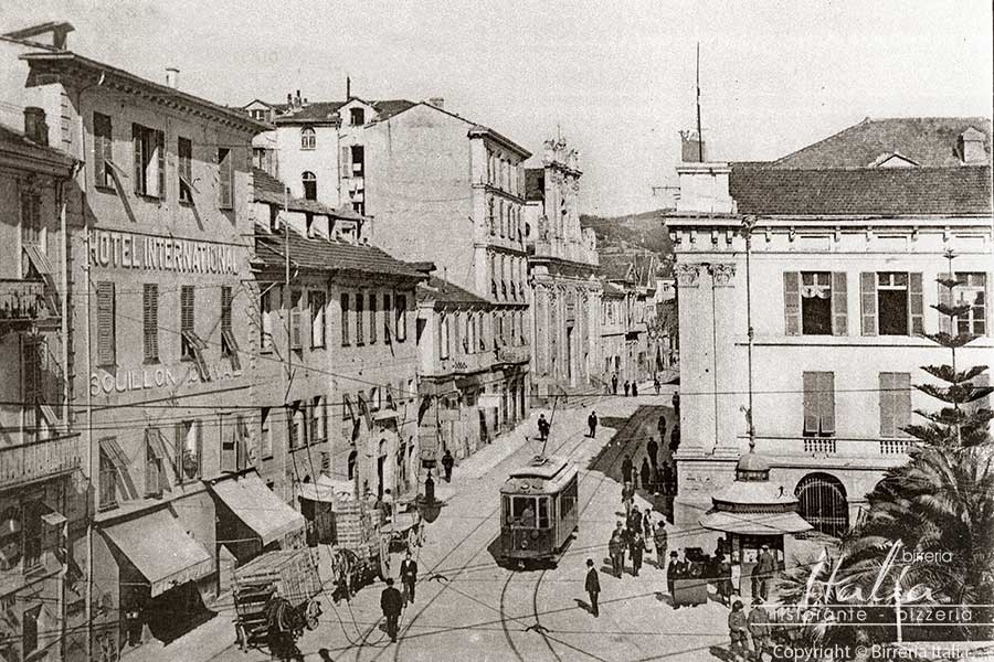 Sanremo: piazza Colombo, 1910