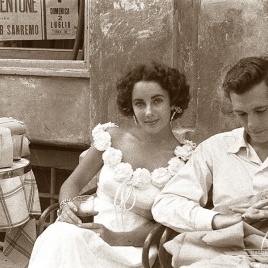 Elizabeth Taylor ed il primo marito Jack Hilton 1950