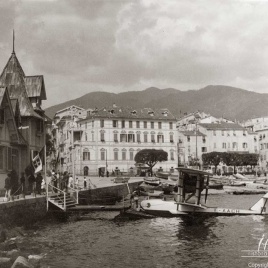 Porto di Sanremo: Port of Sanremo: seaplanes SITAR , to the chalet , 1936
